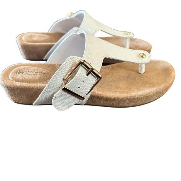 Giani Bernini Womens Rivver Sandals Buckle Thong Sandals Size 5 - Picture 4 of 11